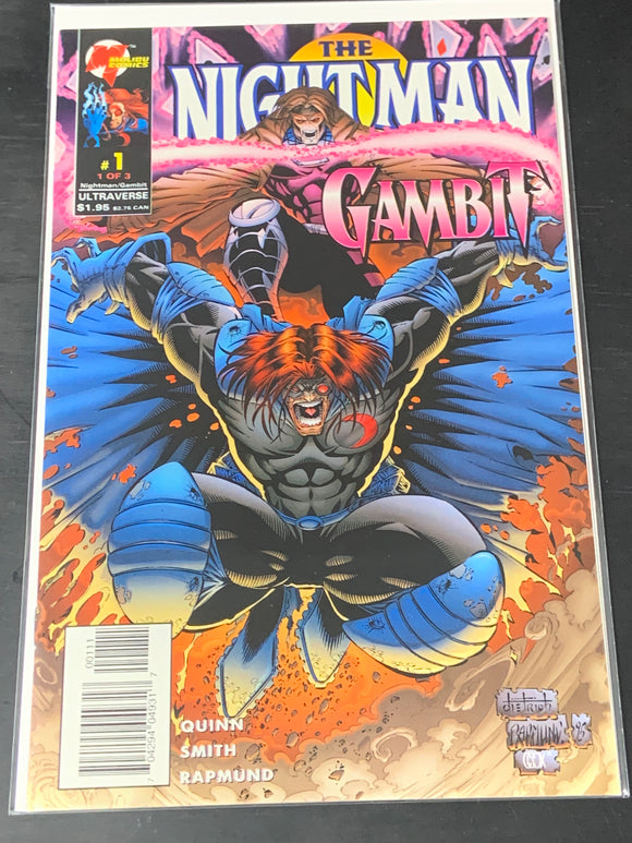 Nightman / Gambit 1 Malibu Ultraverse 1996