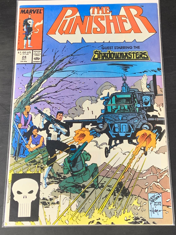 The Punisher 24 Marvel 1989 1st App of The Shadowmasters