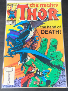 Thor 343 Marvel 1984 The Death of Fafnir