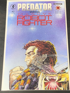 Predator Versus Magnus Robot Fighter 2 Dark Horse Comics