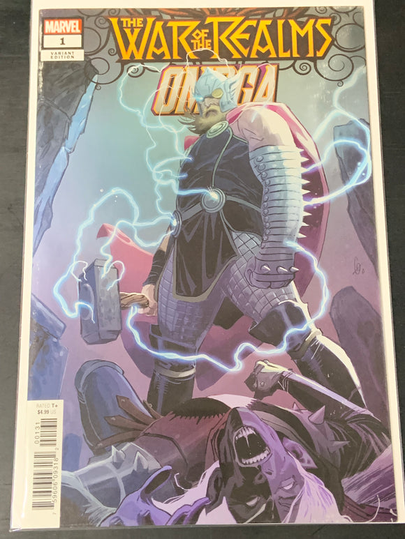 War of the Realms Omega 1 Marvel 2019 Garney Variant 1st Jane Foster as Valkyrie