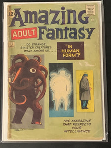 Amazing Adult Fantasy 11 1962 Doctor Octopus Prototype, Pre Super Hero!