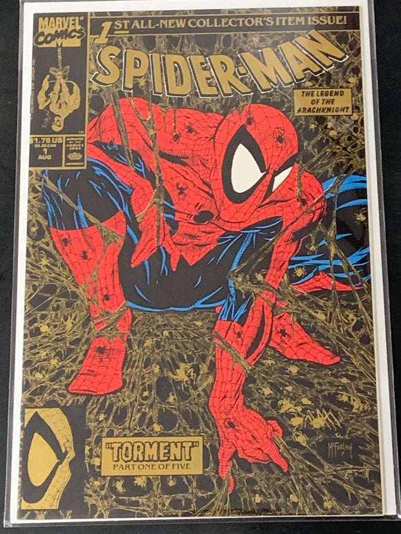 Spider-Man 1 1990 Gold 2nd Printing Variant, McFarlane!