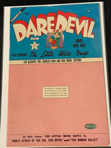 Daredevil 82 Lev Gleason 1952 Golden Age Pre Marvel Daredevil!