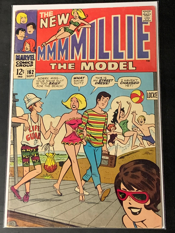 Millie the Model 162 Marvel 1968 Scarce Silver Age Book!