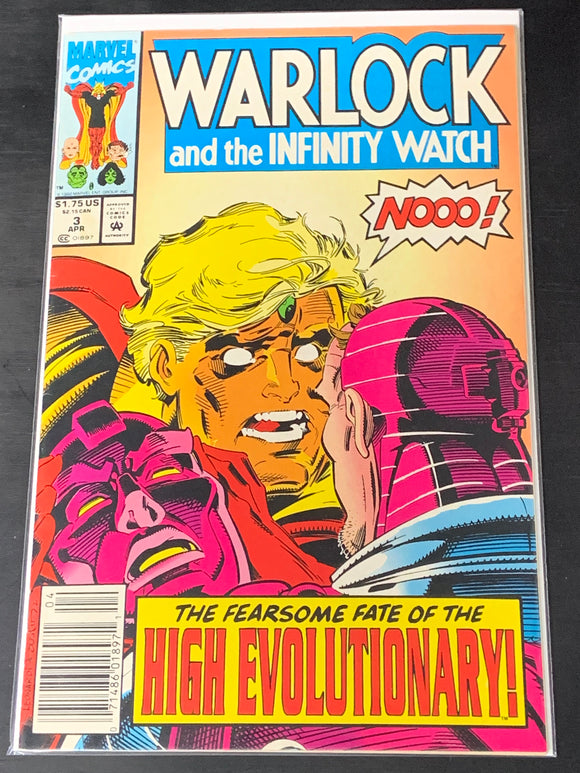 Warlock and the Infinity Watch 3 Marvel 1992 Newsstand