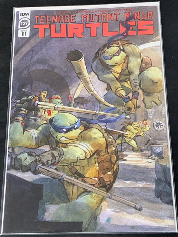 Teenage Mutant Ninja Turtles 127 1:10 Variant 1st App of Venus!