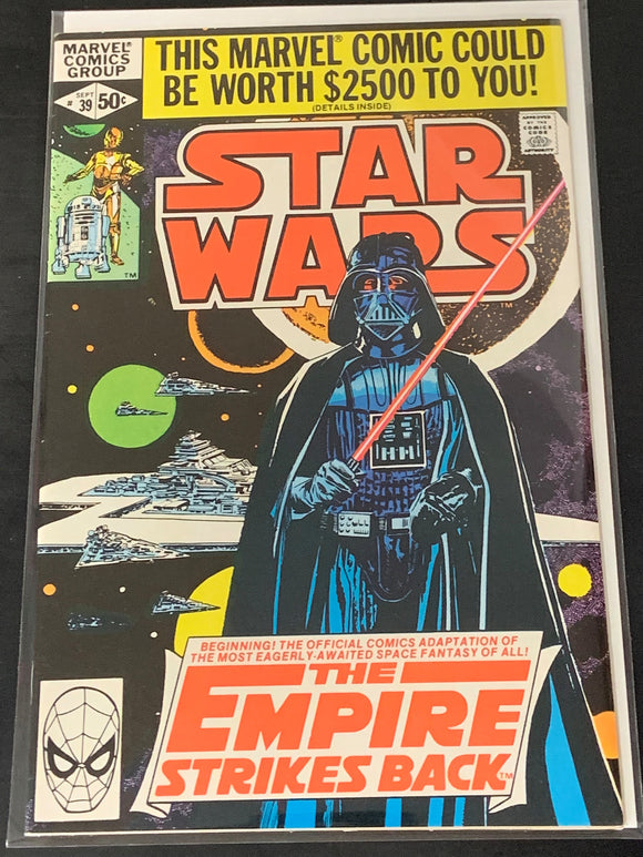 Star Wars 39 Marvel 1980 Empire Strikes Back Part 1