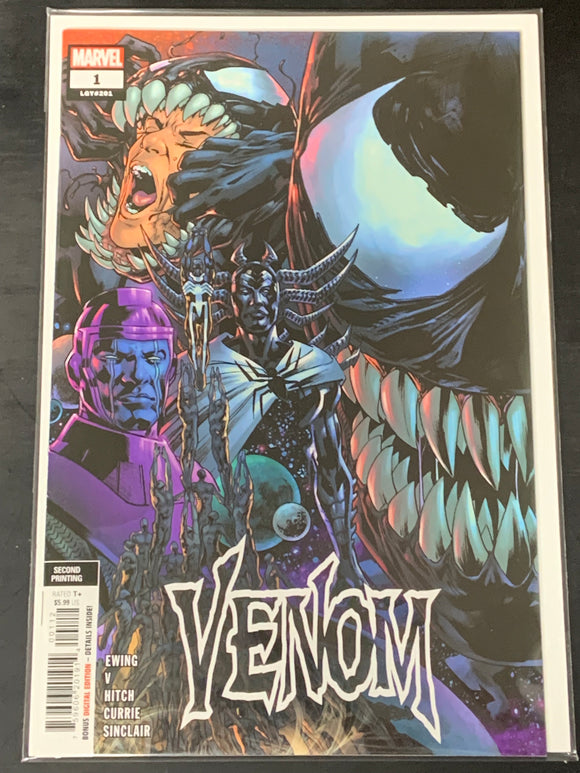 Venom 1 Marvel 2022 Second Printing