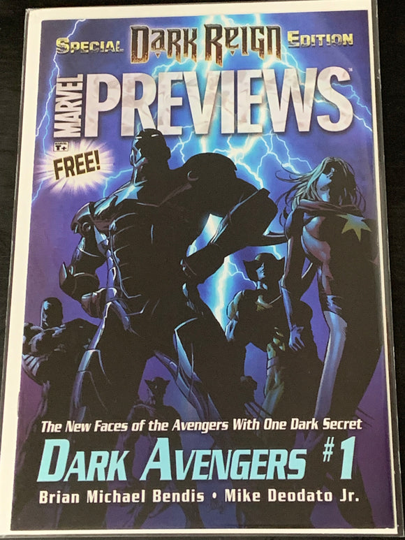 Marvel Previews Special Dark Reign Edition - 1st Iron Patriot!