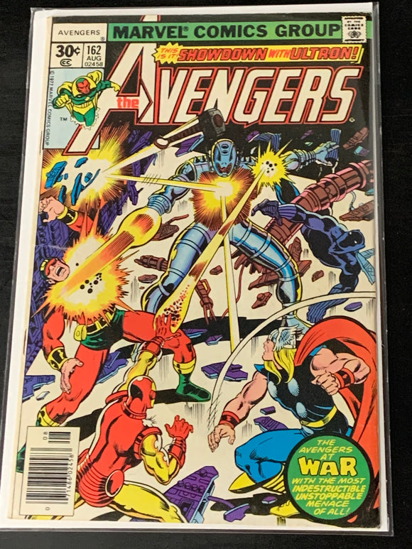 The Avenger 162 Marvel 1977 1st app of Jocasta!