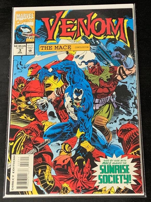 Venom The Mace 3 Marvel Comics 1991