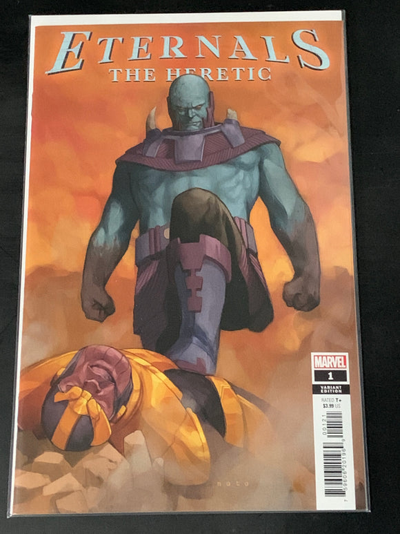 Eternals The Heretic 1 Marvel 2022 1st app of Uranos, Noto Variant