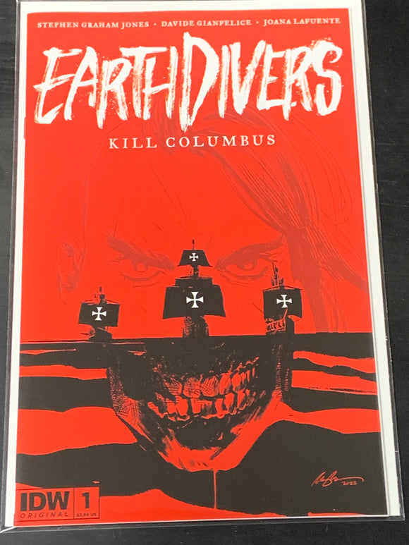 Earthdivers 1 IDW 2022 Second Print