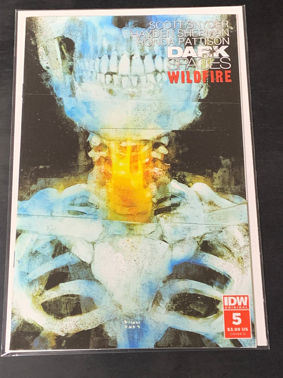 Dark Spaces Wildfire 5 IDW 2022 Simmonds Variant