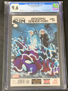 Amazing Spider-Man 5 Marvel 2014 CGC 9.6 2nd App of Silk