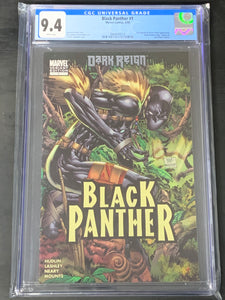 Black Panther 1 Marvel Comics 2009 CGC 9.4 1st App Of Shuri As The Black Panther