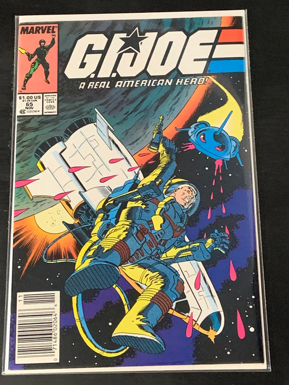 G.I. Joe 65 Marvel 1982 Newsstand Edition