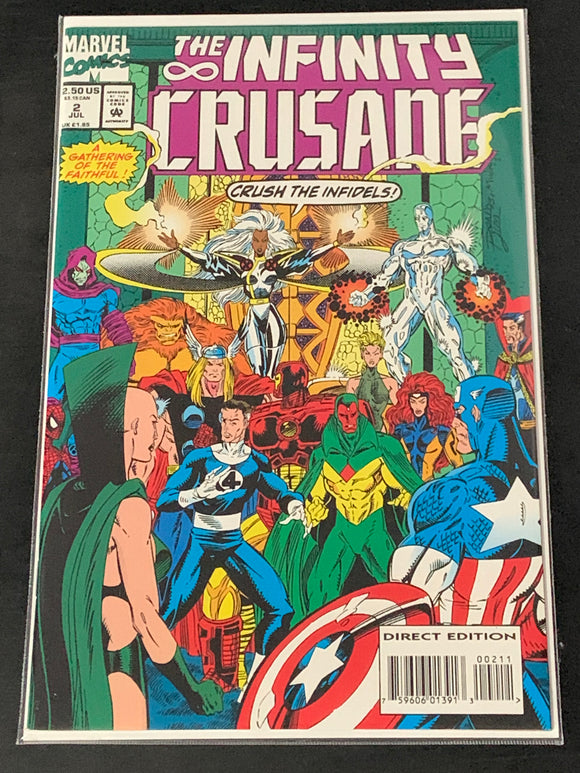 The Infinity Crusade 2 Marvel Comics Ron Lim Cover