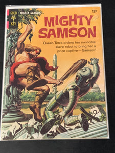 Mighty Samson 9 Gold Key 1967 Classic Silver Age