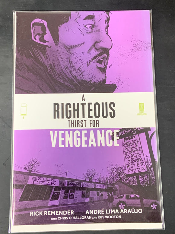 A Righteous Thirst for Vengeance 1 Image 2021  1:10 Variant