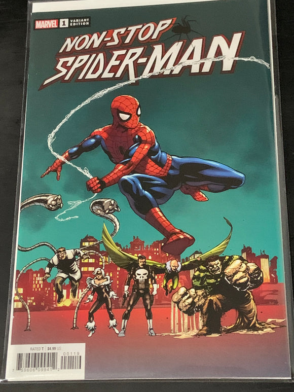 Non-Stop Spider-Man 1 2021 Greg Laroque Variant