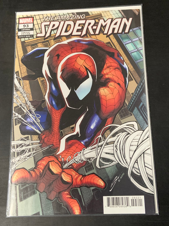 Amazing Spider-Man 93 2022 1st app of Chasm 1:25 Variant