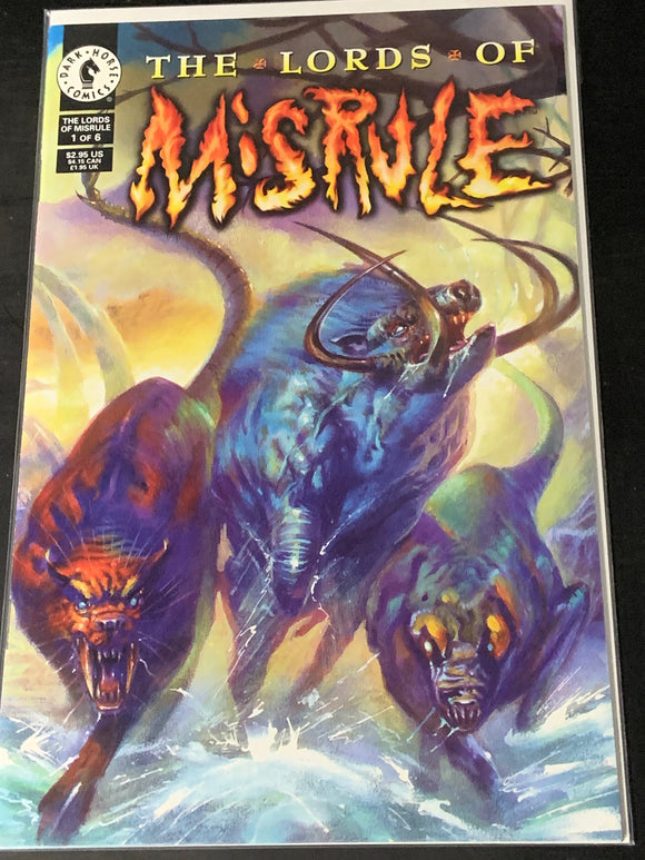 Lords of Misrule 1 Dark Horse Comics 1997 Wraparound Cover