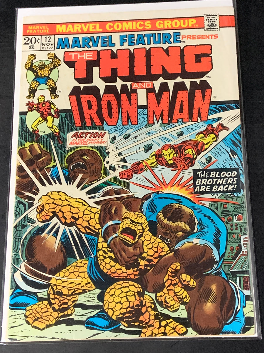 Marvel Feature 12 1973 Final Issue, Early Thanos – Chaotic Comics