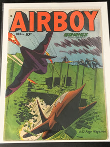 Airboy Comics December 1951 Vol.8 No.11 Scarce Golden Age