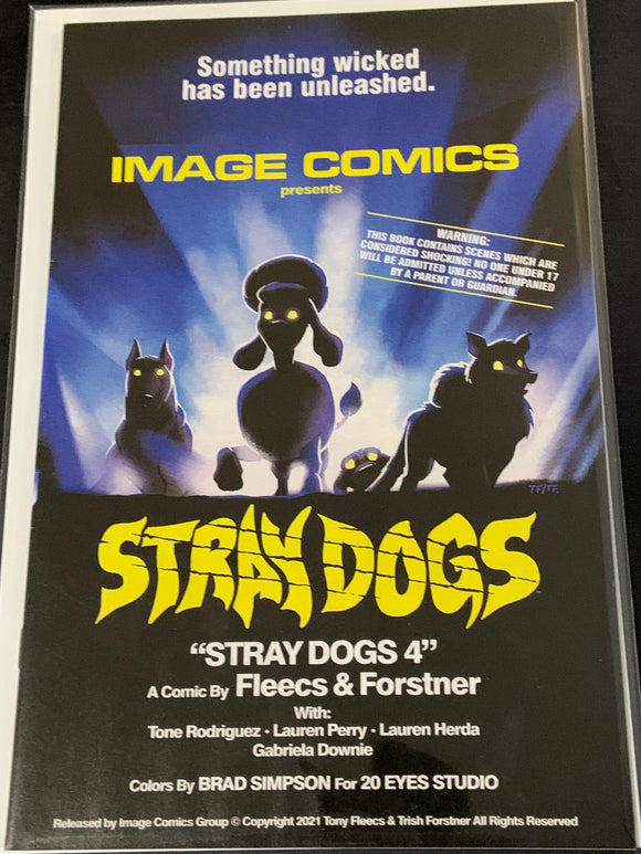 Stray Dogs 4 Image 2021 1st Printing Homage Variant