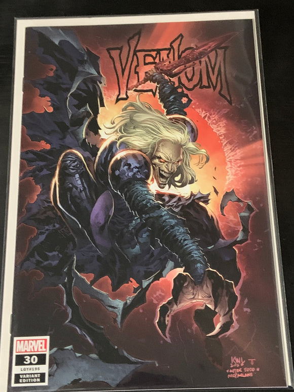 Venom 30 Marvel 2021 Ken Lashley Exclusive Homage Variant