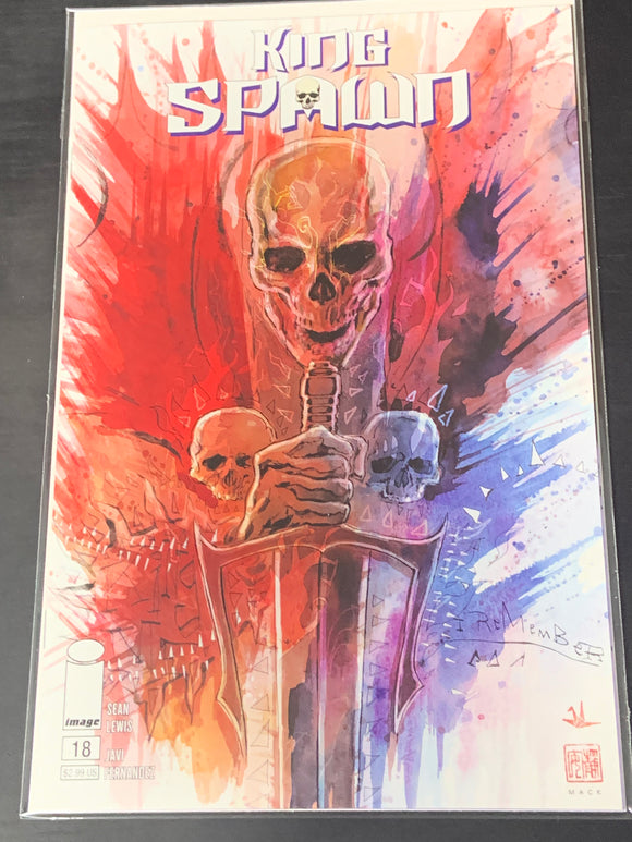 King Spawn 18 Image Comics 2023 David Mack Variant Cover