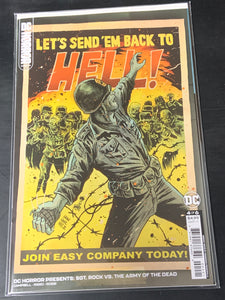 DC Horror Presents Sgt. Rock vs Army of the Dead 4 DC 2023 Francavilla Variant