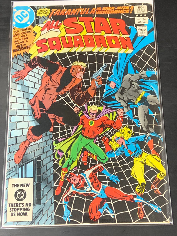 All-Star Squadron 24 DC 1983 1st App of The New Brainwave