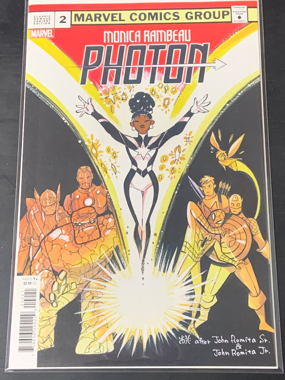 Monica Rambeau Photon 2 Marvel 2023 Classic Homage Variant