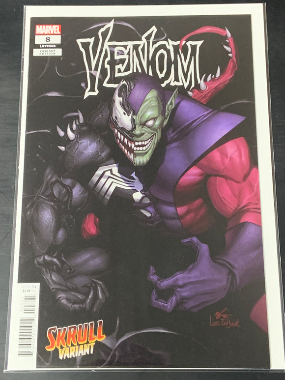 Venom 8 Marvel 2022 Skrull Variant