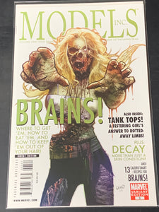 Models Inc. 3 Marvel 2009 Greg Land Zombie Variant