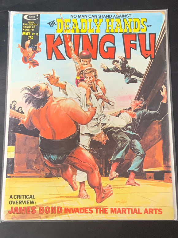 Deadly Hands of Kung Fu 12 May 1975 Neal Adams Cover, 1st Shadow Thief