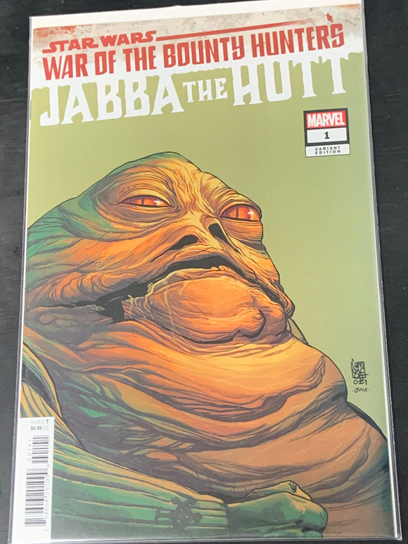 Star Wars War of the Bounty Hunters Jabba the Hutt 1 Headshot Variant