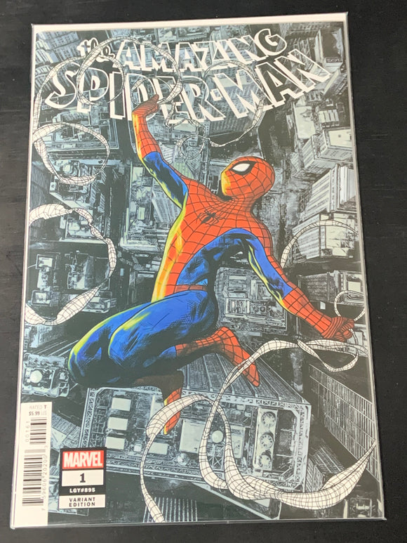 Amazing Spider-Man 1 2022 1:25 Variant Travis Charest