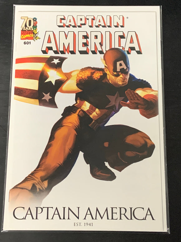 Captain America 601 2009 70th Anniversary Variant