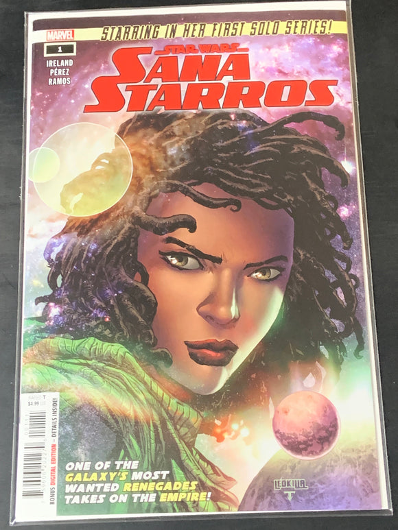 Star Wars Sana Starros 1 Marvel 2023 Cover A