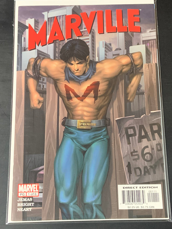 Marville 1 Marvel 2002 Cover A