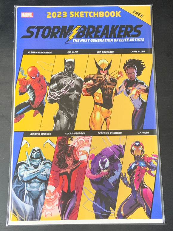 Marvel 2023 Stormbreakers Sketchbook