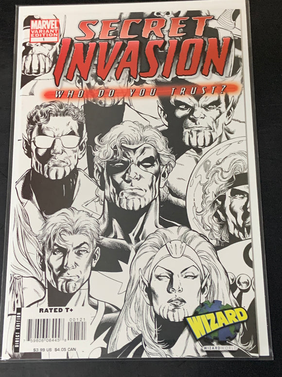 Secret Invasion Who Do You Trust? 1 Wizard World 2008 Convention Edition