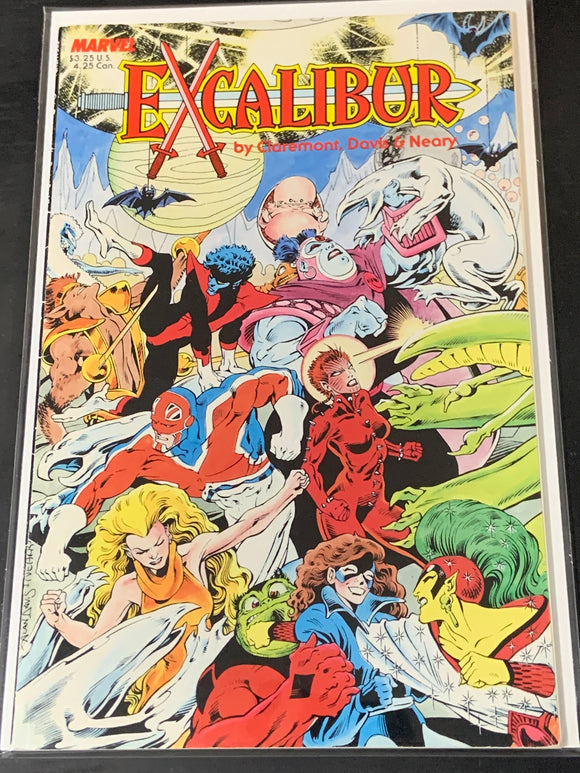 Excalibur 1 1988 1st Printing, 1st App of Excalibur