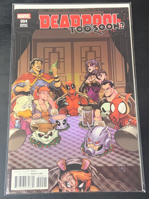 Deadpool 4 Marvel 2017 Will Robson 1:25 Variant