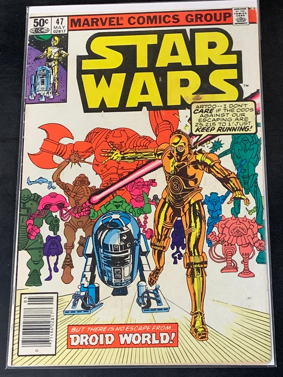 Star Wars 47 Marvel 1981 1st App of Captain Klingson, Frank Miller Cover