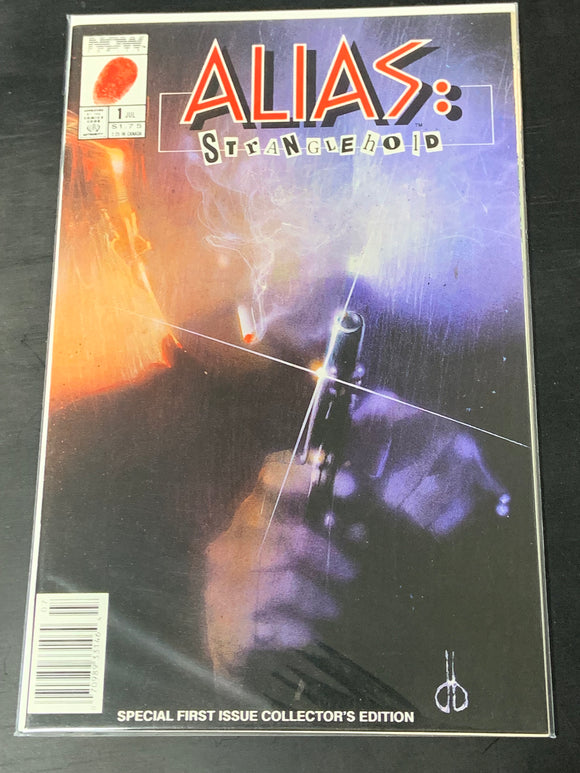 Alias Stranglehold 1 Now Comics 1990